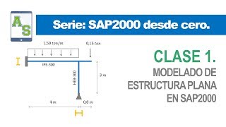 Curso SAP2000 desde cero  Clase 1 [upl. by Abeh]