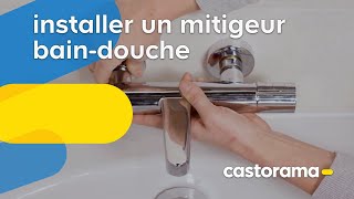 Comment installer un mitigeur bain douche  Castorama [upl. by Oeniri222]