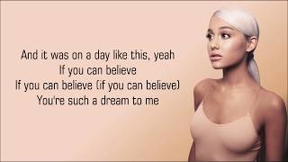 Ariana Grande  REM Lyrics [upl. by Enelegna]