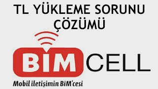 Bimcell TL Yükleme Sorunu Çözümü [upl. by Drona544]