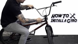 HOW TO INSTALL A BMX GYRO BRAKE SYSTEM [upl. by Ioved404]