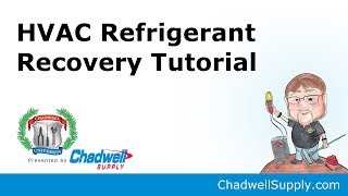 HVAC Refrigerant Recovery Process Demonstration [upl. by Kathy]