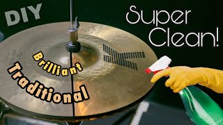 How to SUPER CLEAN your Cymbals [upl. by Maggi292]