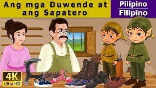 Ang mga Duwende at ang Zapatero  Elves And The Shoe Maker in Filipino  FilipinoFairyTales [upl. by Adnuhser]