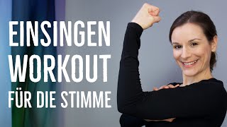 Einsingen  Stimme warmsingen mit Energie  schwungvolle Einsingübungen  singdude [upl. by Akeemahs]