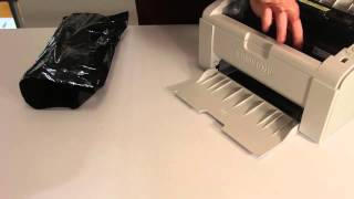 How to replace Samsung Toner Cartridge MLTD101S from Printer ML2165W [upl. by Aitra752]