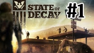 State of Decay Lets Play Part 1 With Commentary  Xbox 360 Gameplay 1080P [upl. by Yetti]