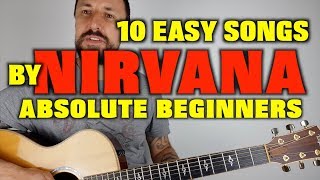 10 Easy Nirvana Songs For Beginners [upl. by Bik]