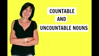 Countable and Uncountable Nouns  English Grammar lesson [upl. by Schiff150]