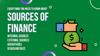 Sources of finance [upl. by Draned]