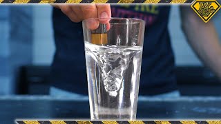 Creating a Vortex With Water and a 9V Battery [upl. by Enelime330]