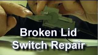 Fixing a Broken Kenmore  Whirlpool Lid Switch for Free [upl. by Wendin316]