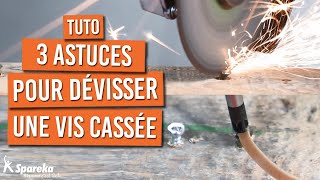 3 astuces pour dévisser une vis cassée [upl. by Aldon507]