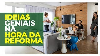 IDEIAS GENIAIS PARA REFORMAR A CASA  DICAS DE DIY DECORAÇÃO E REVESTIMENTOS [upl. by Aundrea]