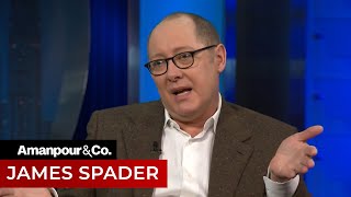 James Spader Breaks Down His Character on quotThe Blacklistquot  Amanpour and Company [upl. by Johnath545]