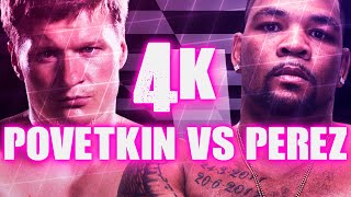 Alexander Povetkin vs Mike Perez Highlights 4K [upl. by Aigneis536]