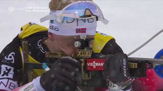 Biathlon WM  quot Massenstart Herren quot  Östersund 2019  Mass Start Men [upl. by Nalloh359]