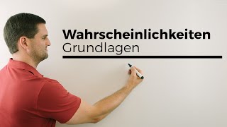 Wahrscheinlichkeiten Grundlagen  Mathe by Daniel Jung [upl. by Elinor313]