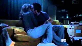 Teen Wolf 3x20  Stiles and Malia kiss [upl. by Willabella]