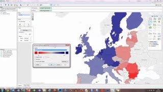 How To Create a Basic Filled Map in Tableau [upl. by Lyall]