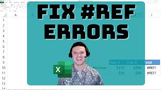 How to fix the REF error in Excel [upl. by Antonietta716]