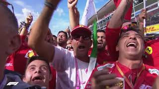 Formula 1  ItalianGP 2019  Podium Anthem HD CC [upl. by Gwyneth]