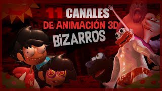 ¡KHAZOO  Top 11 Canales De Animación 3D Bizarros  DEEP YOUTUBE [upl. by Divadnahtanoj]