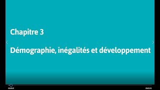 Géo 2de  Démographie inégalités et développement [upl. by Kahcztiy]