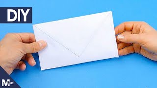 ► Como hacer un SOBRE CARTA fácil y rápido 💌 [upl. by Anrim]