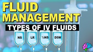 Types of IV Fluid  Fluid Management [upl. by Aerb]