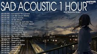 Acoustic Sad 1 Hours  Best Sad Love Songs 2021  Sad Songs Playlist [upl. by Chaille96]