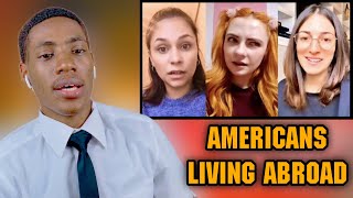 American Living Abroad Who Would Never Go Back To America  FOREIGN REACTS [upl. by Medina]