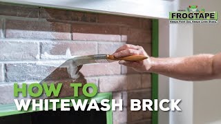 How to Whitewash Brick [upl. by Marvel523]