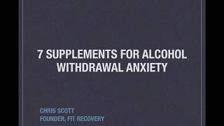 Top 20 Alcohol Withdrawal Vitamins And Supplements [upl. by Nathalie]