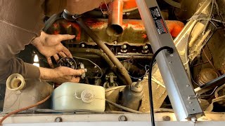 How To Change The Distributor On A 170 CI Ford Inline 6 Engine [upl. by Isawk]