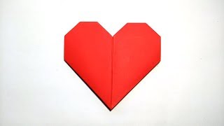 COMO HACER UN CORAZON DE PAPEL Audio Español  How to make a paper heart san valentin [upl. by Nabois]