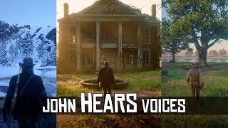 Best Version  Epilogue  John Hears Voices Of Arthur amp Others at Old Gang Campsites  RDR2 [upl. by Zellner]