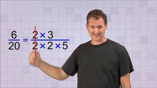 Simplifying Fractions Math Antics [upl. by Alyam285]