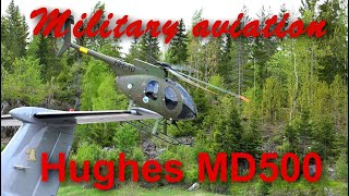 Hughes 500 Helicopter airshow flight [upl. by Barren861]