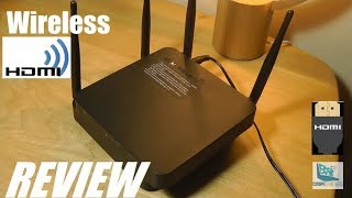 REVIEW Wireless HDMI  Does It Work  ExtenderAdapter [upl. by Jerrilee518]