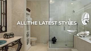 Latest Shower Door Styles by Fab Glass and Mirror [upl. by Kinny696]