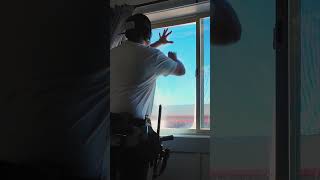 Installing Security Window Film [upl. by Nwotna802]