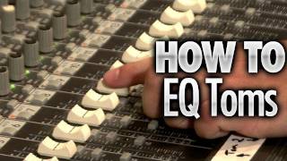 How To EQ Toms  Drum Lessons [upl. by Yedoc812]