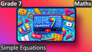 Grade 7  Maths  Simple Equations  Free Tutorial  CBSE  ICSE  State Board [upl. by Hayikaz]