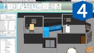 Revit Sesión 4  Muebles y Objetos [upl. by Ydiarf739]