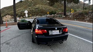 E92 M3 Straight Pipe POV [upl. by Ronnica663]