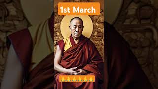 1st March Dalai Lama 6th trending viralshorts [upl. by Aikenat]