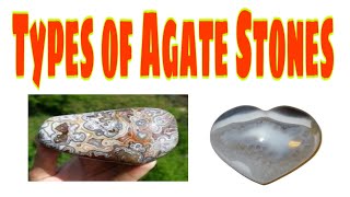 Ten Different Types of Agate Stones [upl. by Neih705]