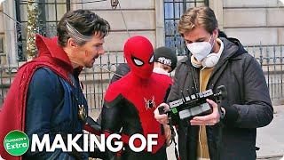 SpiderMan No Way Home Bloopers and Behind the scenes [upl. by Zurn]