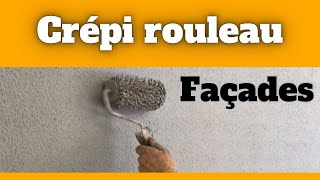 ✅ Comment faire un crépi au rouleau 👈 [upl. by Eca323]